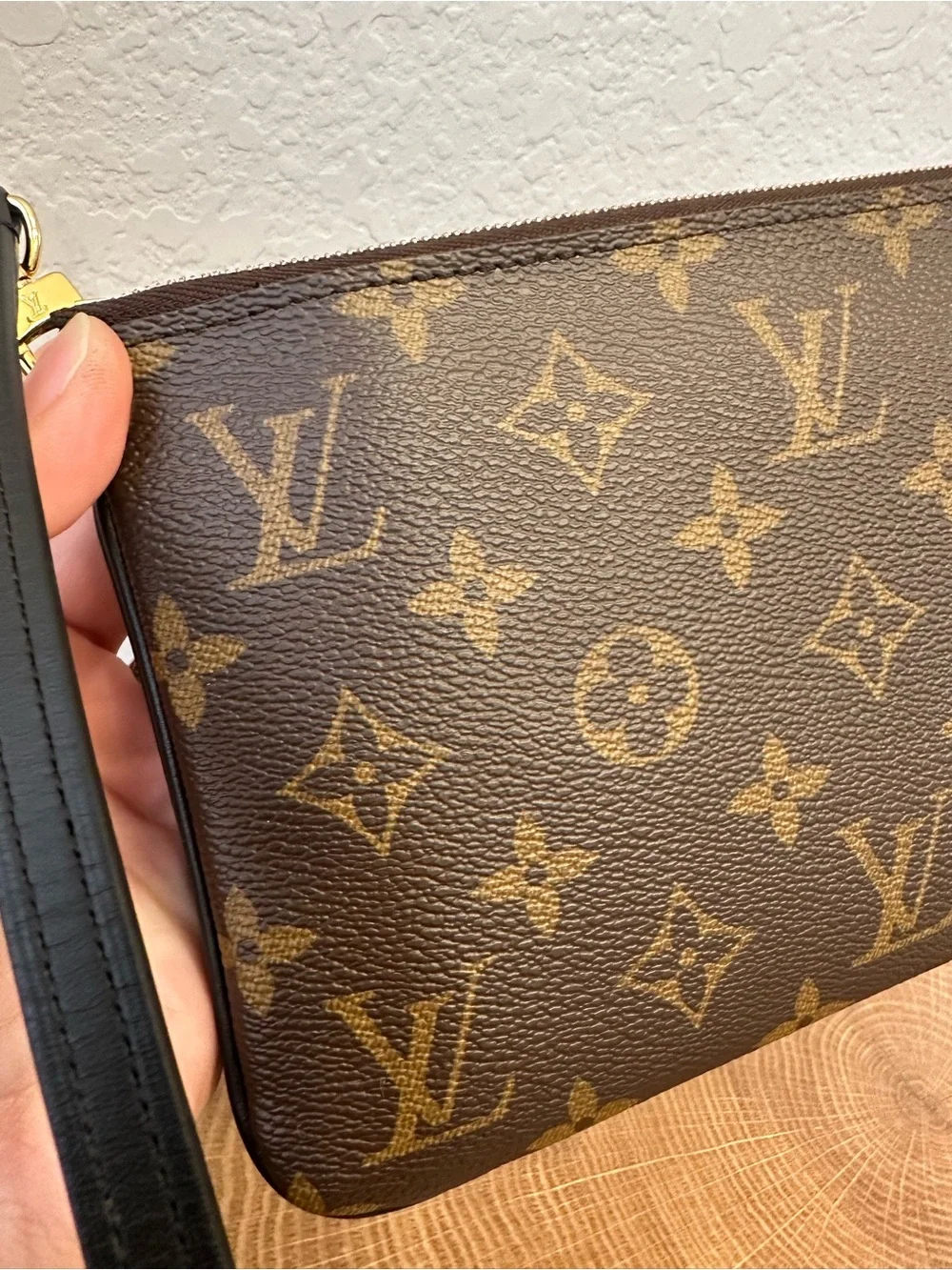 Louis Vuitton Reverse and Monogram Twin Crossbody Pochette